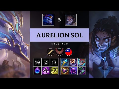 Aurelion Sol Mid vs Sylas - TW Grandmaster Patch 25.13