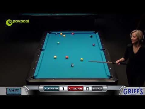 #14 - 10 BALL - Karen CORR vs Allison FISHER - 2017 NAPT Desert Challenge