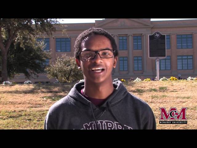 McMurry University vidéo #1