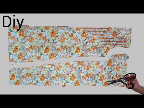 Stunning Arabic Dress Sewing Tutorial with Decorative Collar & Cuffs | Step-by-Step Guideتعلیم مخور