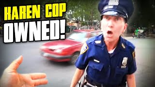 When Karen Cops Get INSTANT KARMA...
