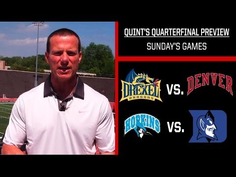 Quint's Quarterfinal Preview - Sunday Games