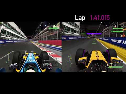 F1 2017 | All Renault cars compared (Lap + Top speed test)