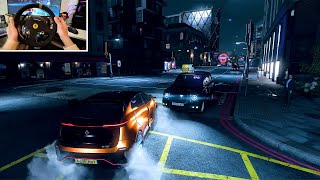 Watch Dogs Legion But With Steering Wheel Drifting