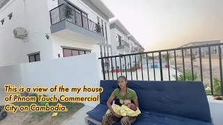 This is a view of the house of Phnom Touch Commercial City.