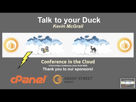 Kevin McGrail - Talk to your Duck - Lightning Talks - Day 1