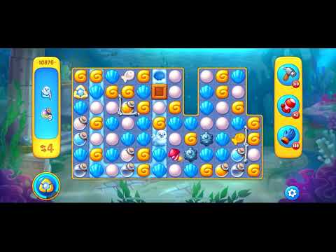 Fishdom level 10876 no boosters フィッシュダム ノーマル