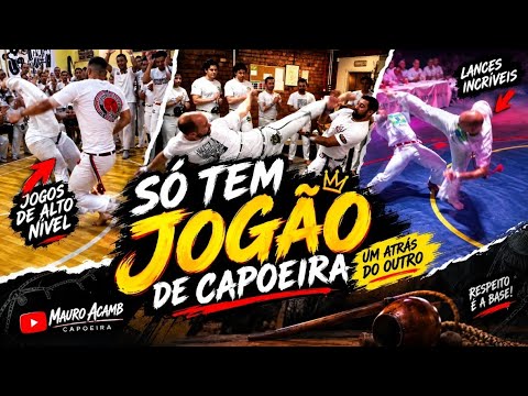 OS MELHORES JOGOS DE CAPOEIRA QUE VOCÊ VAI VER HOJE 🔥 mauro acamb capoeira 