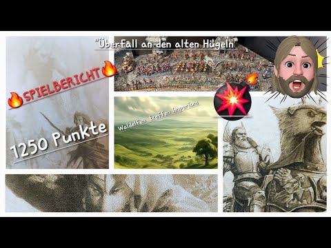 [#Spielbericht] The old World💥Waldelfen🧝‍♂️ vs Imperium🤺💥🍻🤗📜 (ca 1Stunde komentierter Spielbericht)