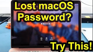 Cannot reset Macbook Password | Reset Prompt Not Available
