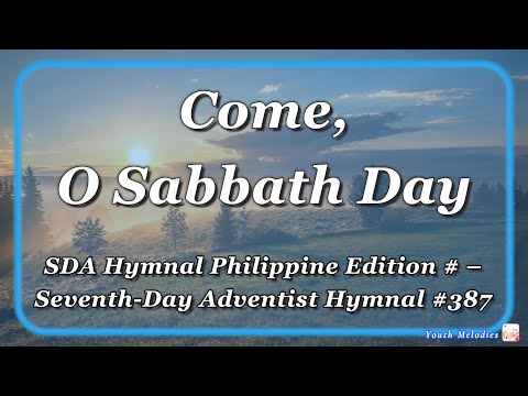 Come, O Sabbath Day (Accompaniment)