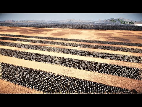 30,000 Modern Soldiers Vs 2 Million Heavy Knights | Ultimate Epic Battle Simulator 2 | UEBS2