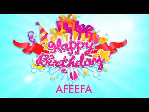 Afeefa   Wishes & Mensajes - Happy Birthday