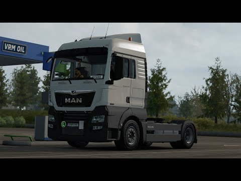 ETS2 1.33 International Gifts Delivery MAN TGX E6  Tallinn - Valmiera