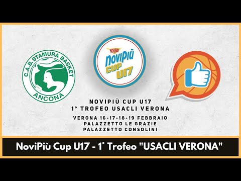 NoviPiù Cup U17 - 1° Trofeo Usacli - Finale 3°/4° posto - CAB Stamura Ancona vs OneTeam Forlì