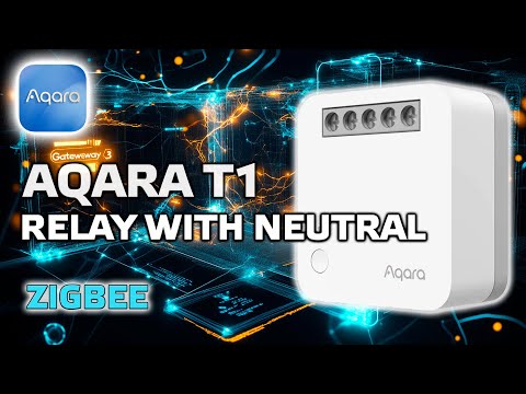 Aqara T1 1 kanalo Zigbee išmanioji relė 10A (SSM-U01) video