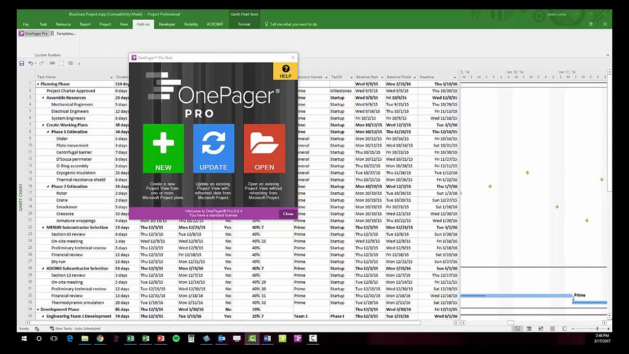 Getting Started with OnePager