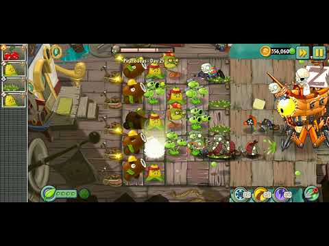 Plants Vs. Zombies 2: Pirate Seas - Final Boss