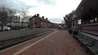 preview picture of video 'Northbound Vermonter in Windsor CT'