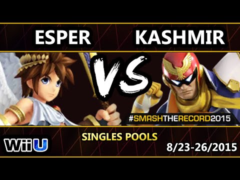 STR2015 - Esper (Pit) Vs. Cashmere (Captain Falcon) SSB4 Pools - Smash Wii U - Smash 4