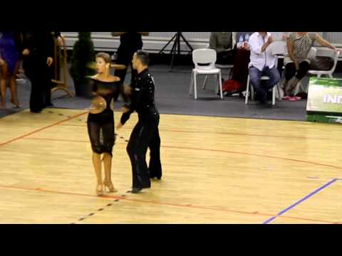 WDSF PortDanceOpen - WorldOpenLatin - Semi-final - cha-cha - Alexis Bergeon & Johanna Rivier