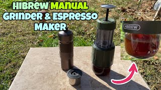 HiBREW G4B & H4D: Manual Grinder & Espresso Maker ⭐ Gadgetify
