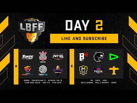 [ENG] LBFF 6 - Day 2 - Group A & C | Free Fire Esports