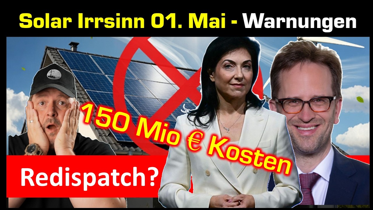 01.05 Kosten + Klaus Müller BNetzA und Energiewender warnten vor PV Strom!