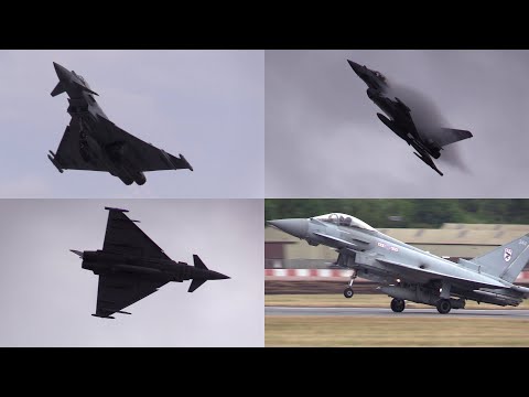 25/07/19 RIAT 2025 | Royal Air Force Typhoon FGR.4 Flying Display at Day 2