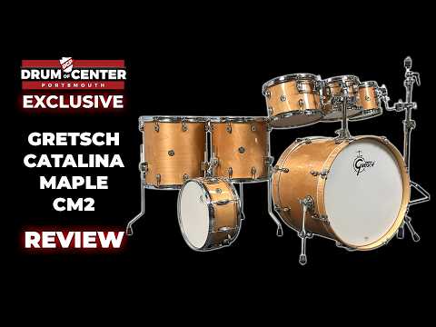 The NEW Gretsch Catalina Maple CM2 Drum Set Review!