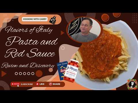 Tasting Yo Mama's Keto Spicy Marinara sauce w/Barilla Mini Penne