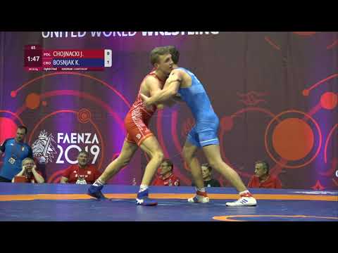 1/8 GR - 65 kg: J. CHOJNACKI (POL) v. K. BOSNJAK (CRO)