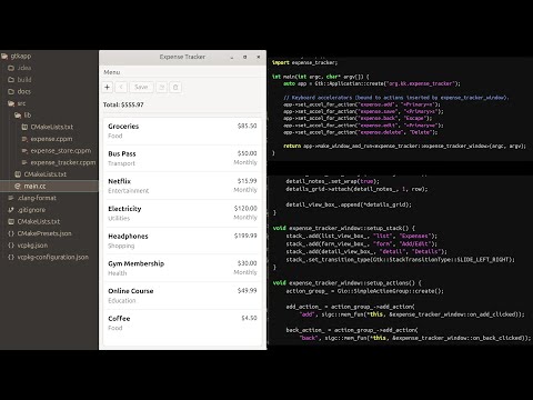 C++23 GTK 4 App | C++20 Modules | clang++ | CMake | vcpkg