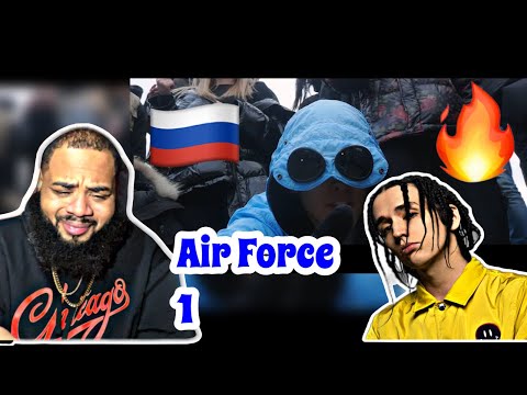 LIL KRYSTALLL - Air Force 1 | AMERICAN REACTS | RUSSIAN DRILL 🇷🇺