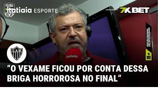 CAIXA FAZ DURAS CRÍTICAS SOBRE PANCADARIA ENTRE JOGADORES DE CRUZEIRO E ATLÉTICO
