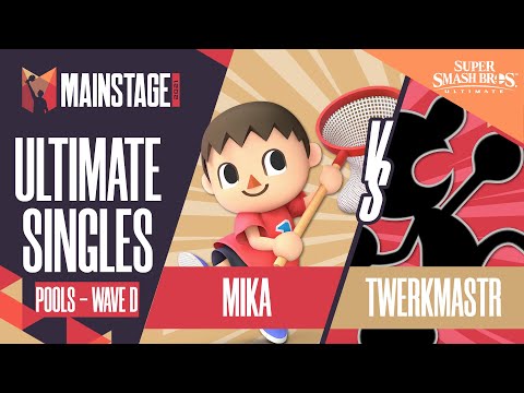 Mika vs twerkmastr - SSBU Singles: Pools Wave D - Mainstage 2021 | Villager vs Game & Watch