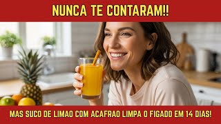 THEY NEVER TOLD YOU, BUT LEMON JUICE WITH SAFFRON CLEANSES THE LIVER IN 14 DAYS!