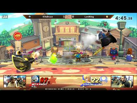 Rise 2018 Wave 1 Pools - K9sbruce (Meta Knight/Sheik) vs LordKing (Rosalina)