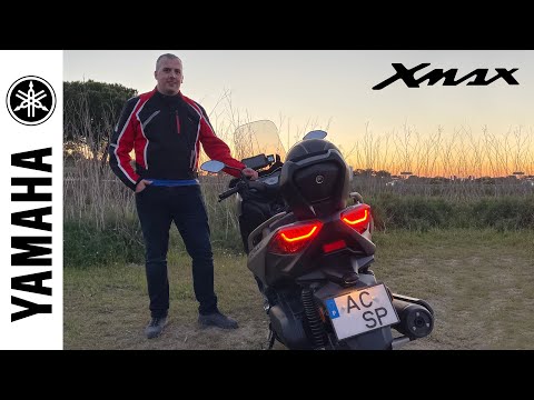 I bought a Yamaha X-Max sport scooter and went for it from Algarve to Lisbon and back