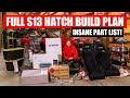 Building the ULTIMATE S13 Hatch! 1990 Nissan 240sx Type X Aero (4K)