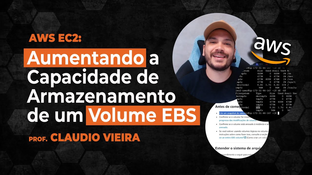 AWS EC2: Aumentando a Capacidade de Armazenamento de um Volume EBS