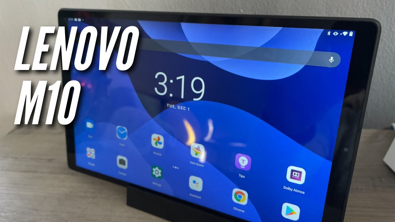 Lenovo Smart Tab M10 2nd Gen with Google Assistant Unboxing and Review