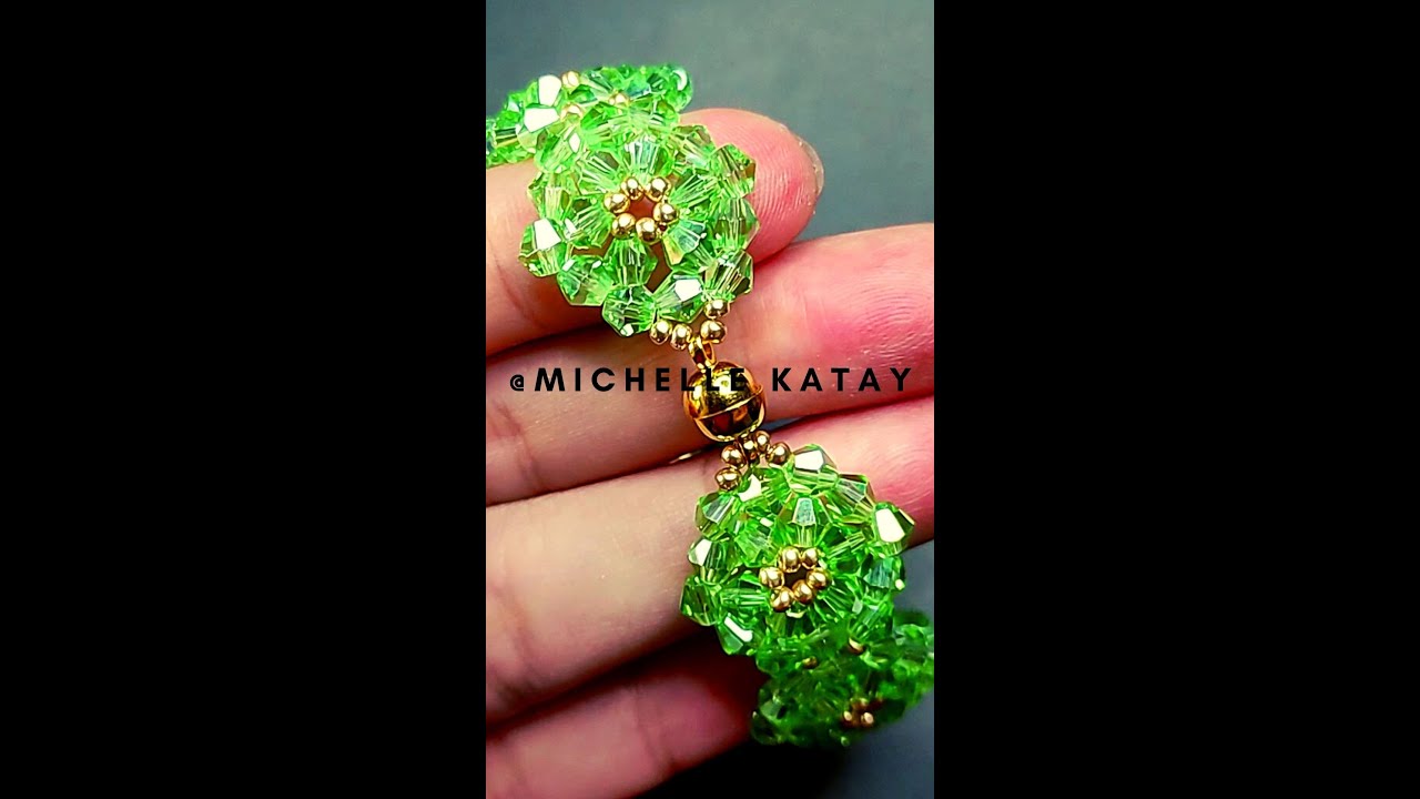 Watch How to make hexagon bicone beads bracelet, diy bracelet /pulsera tutorial #shorts now How to make hexagon bicone beads bracelet, diy bracelet /pulsera tutorial #shorts