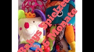 Babys Spielzeug I 0-6 Monate (Lamaze, Nüby, Beauty Baby, Oball...)