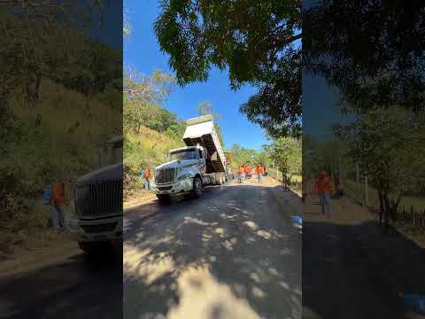 ¡Pavimentamos la calle hacia El Pilón, Conchagua, La Unión! 🇸🇻🧡