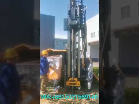 YN1500 Hydraulic core drilling rig , running test, fast and easy control, NQ1500m, HQ1000m, PQ700m