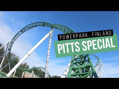 Pitts Special - Gerstlauer Infinity Roller Coaster on-ride POV at PowerPark, Finland!