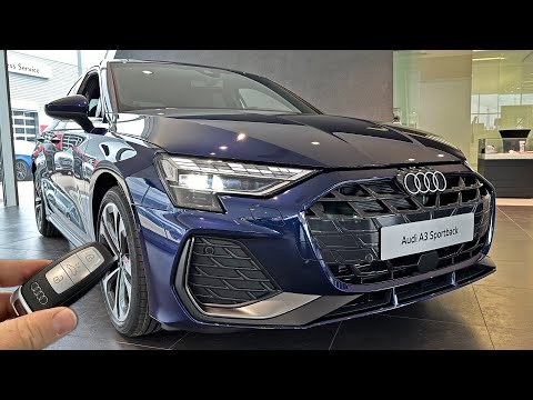 New Audi A3 Sportback S Line FACELIFT 2024 (35 TFSI) | Visual Review & Sound