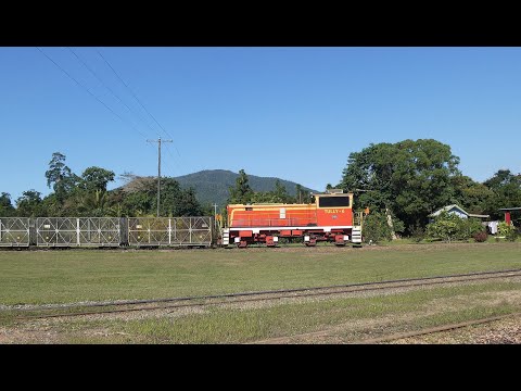 Sugar Cane Trains at Tully Queensland and an Inside look at the Tully Sugar Mill.