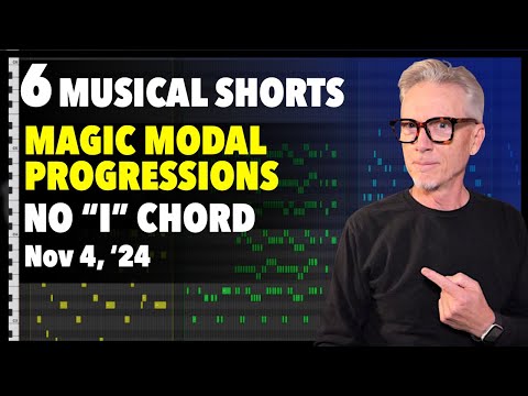 Beautiful Piano Tricks. Modal Magic by AVOIDING the "1" chord.